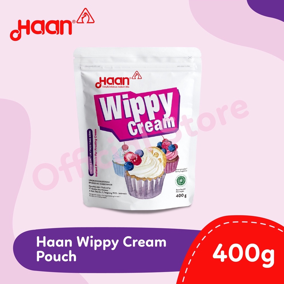 

D!skon HAAN WIPPY CREAM 400gr [72]