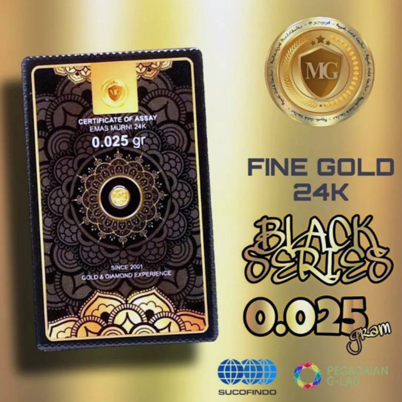 HOT Product MiniGold 0.025 0,025 Gram Emas Mini Gold Logam Mulia 24 Karat buruan