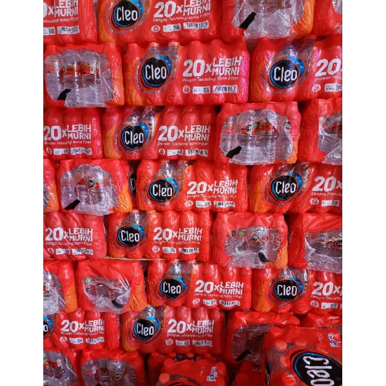 

L44r11s air mineral cleo 220ml isi 24 Sale of Month