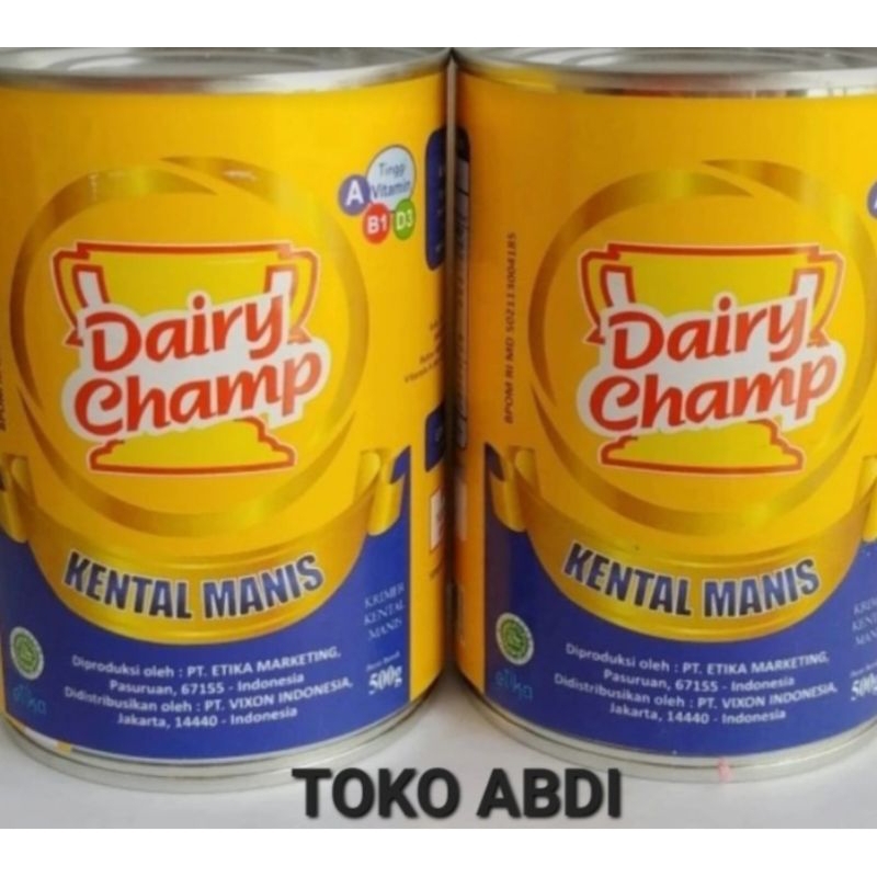 

SUSU KALENG DAIRY CHAM 370g