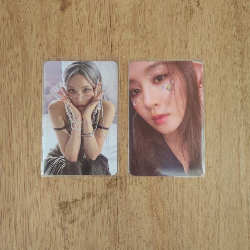 taeyeon invu blue, yuri forever1 deluxe photocard // pc snsd photo card snsd tiffany sunny hyoyeon s