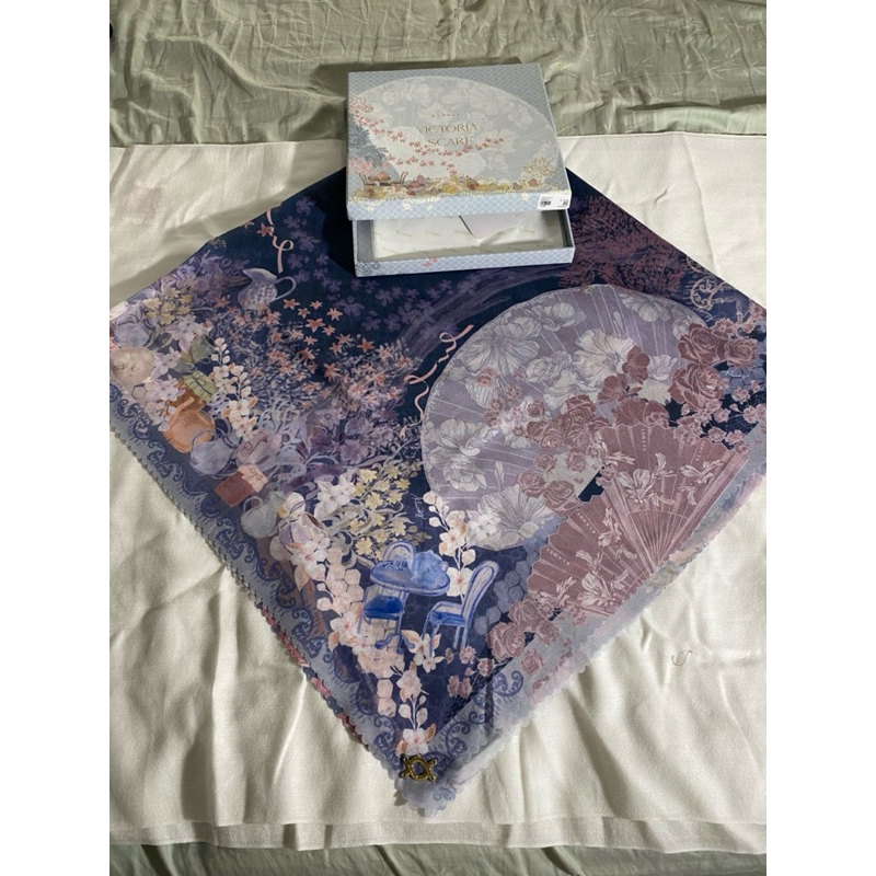 Preloved Wearing Klamby WK Hijab jilbab