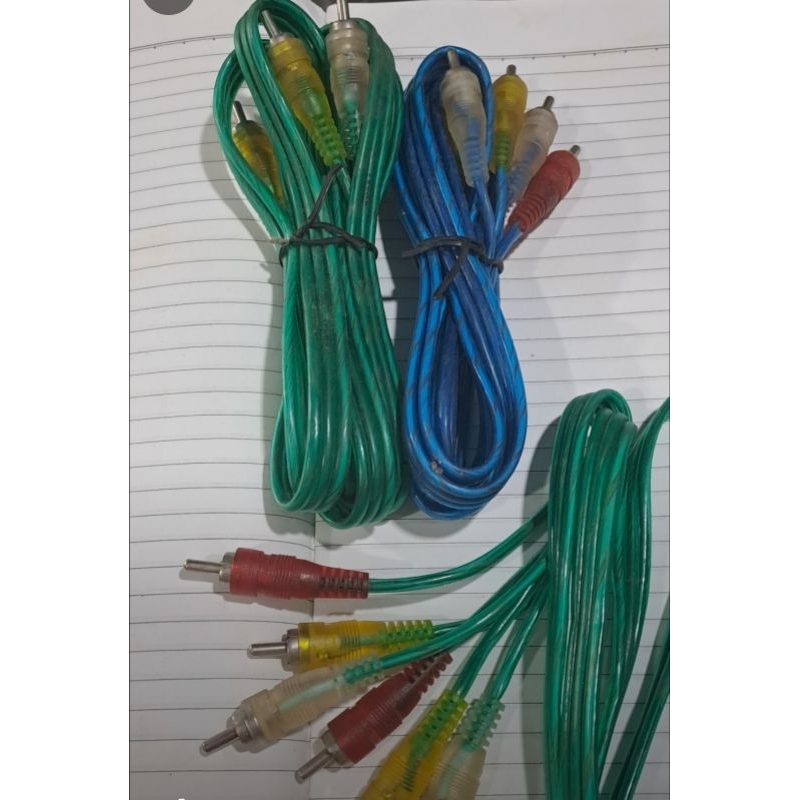 Kabel RCA 3in1/Kabel Audio