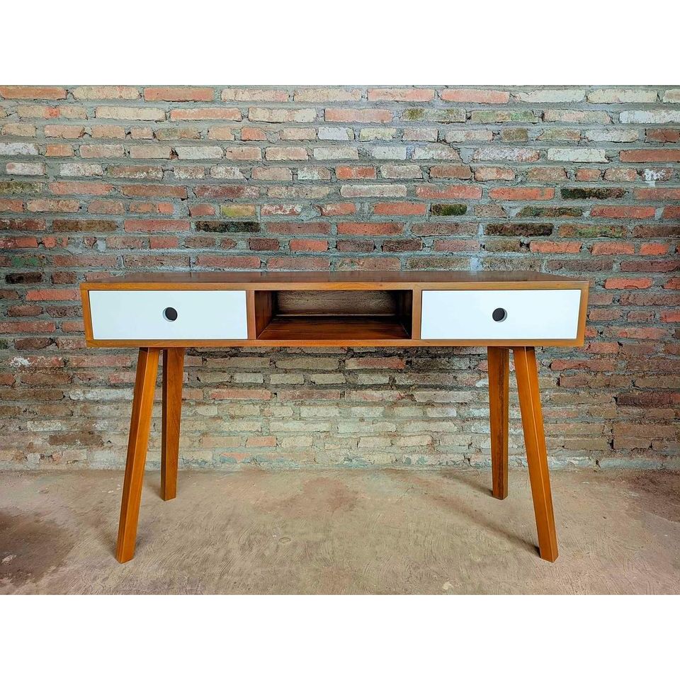 MEJA BELAJAR MEJA KANTOR MEJA KONSUL BAHAN KAYU JATI