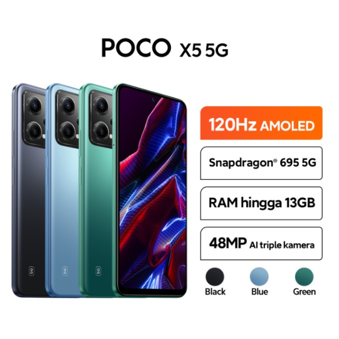 Xiaomi Poco X5 5G 8/256Gb Xiaomi Poco X5 5G 6/128Gb