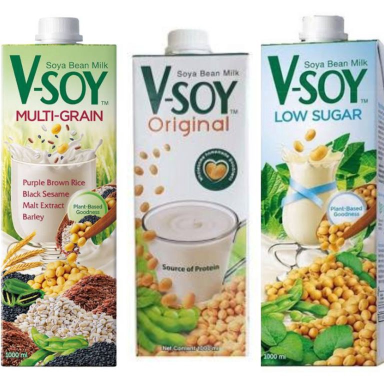 

[☾A28$] Vsoy 1 liter susu kedelai/v-soy original+vsoy multi grain+vsoy low fat Termurah di
