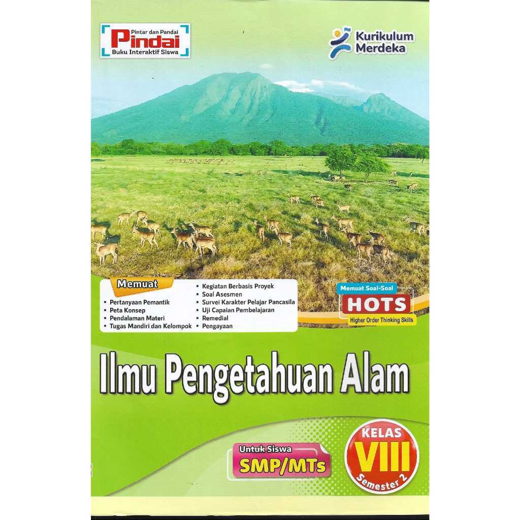 Buku LKS IPA kurikulum Merdeka Kelas 8 SMP/MTs Semester 2