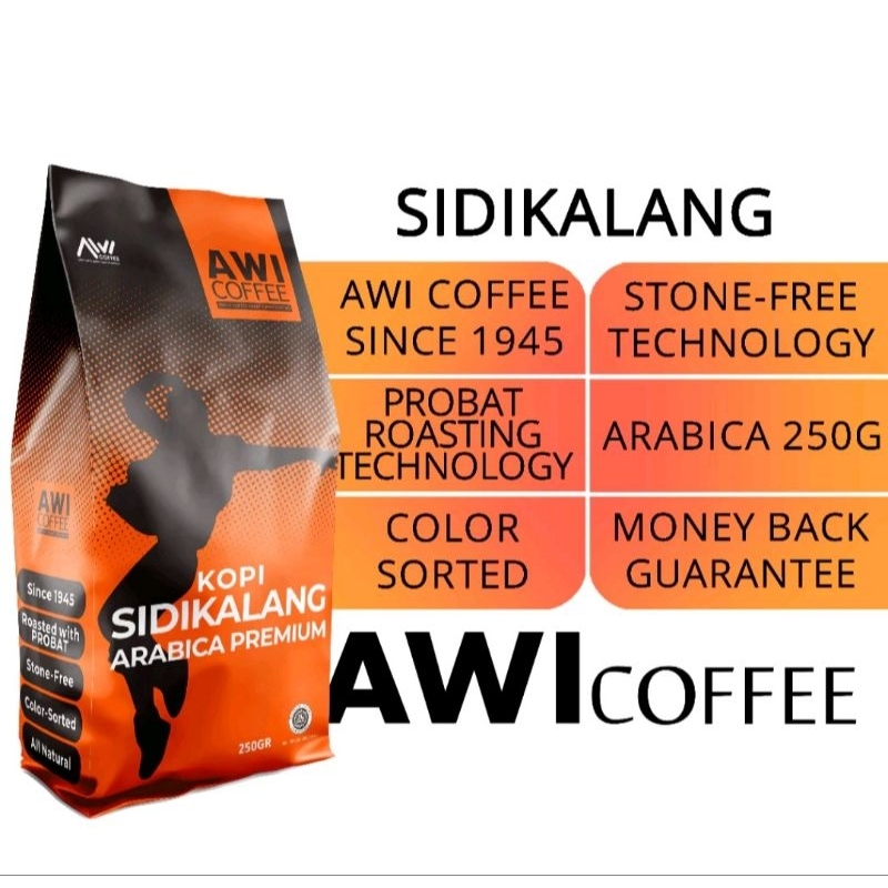 

KOPI SIDIKALANG Arabica Premium 250 gr