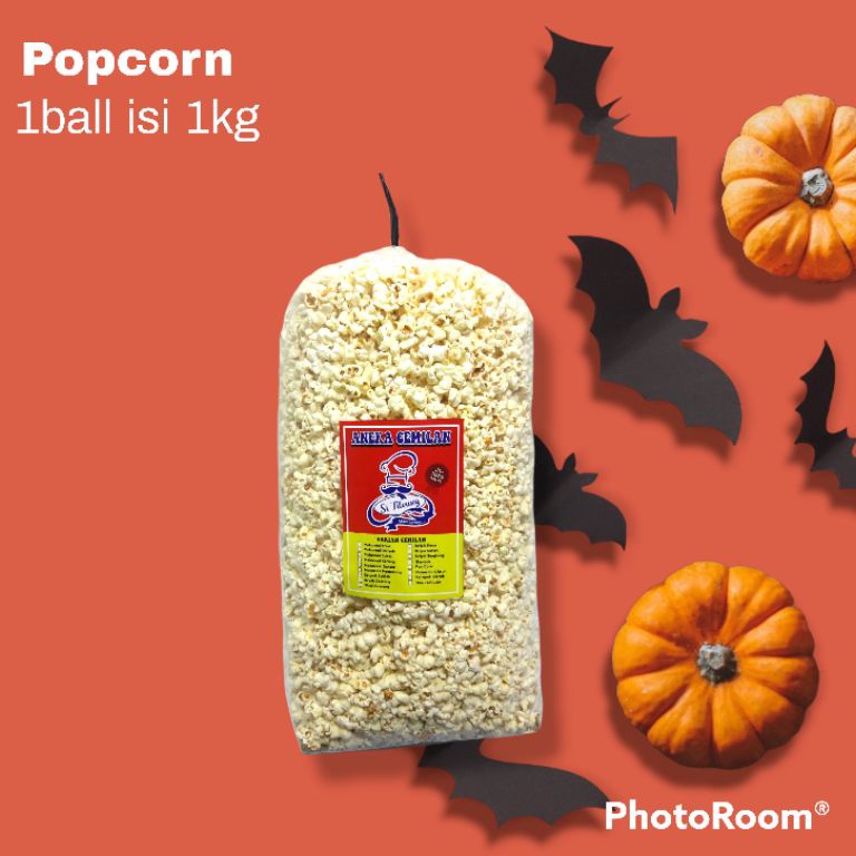 

[KODE LEKUG] jagung popcorn si tileung 1 ball isi 1kg/grosir aneka cemilan bandung