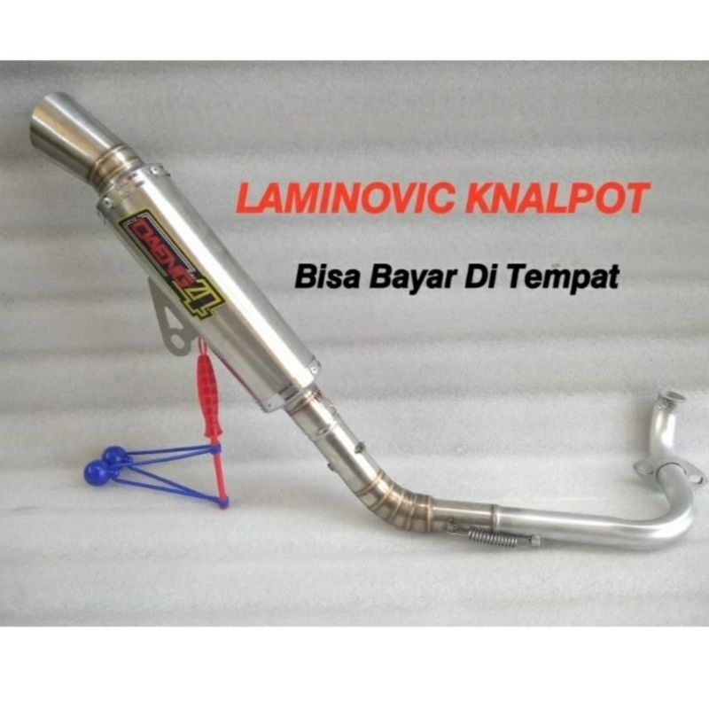 knalpot racing daeng sai4 corong Thailand inlet 38 Mio beat Vario nmax aerox Scoopy