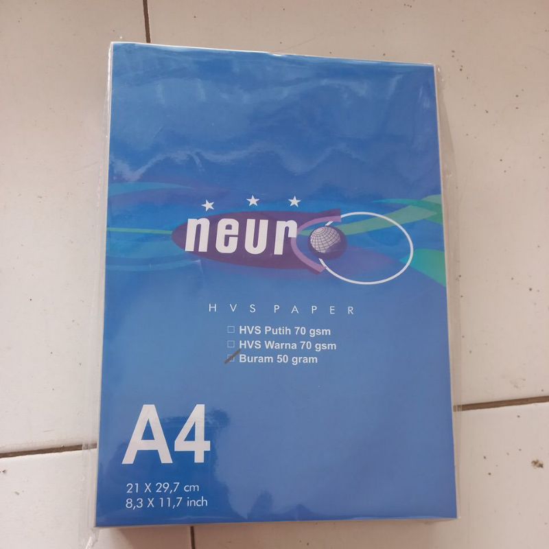 

Kertas Buram A4 50gsm