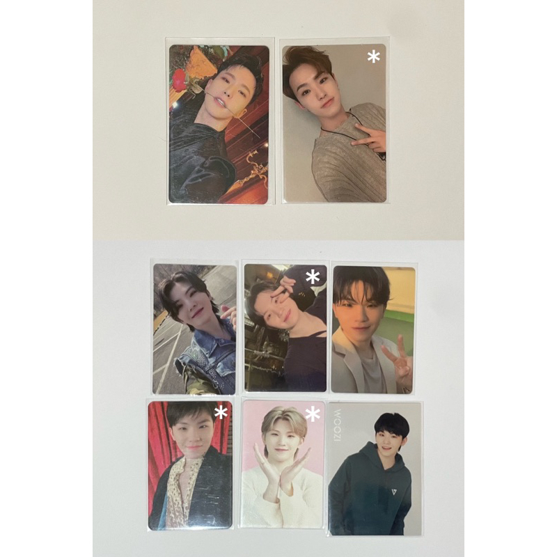 Seventeen Photocards - AAB Hoshi Woozi SG23 An Ode Poet FML LD M2U Album Reg A TC Incomplete Cafe in