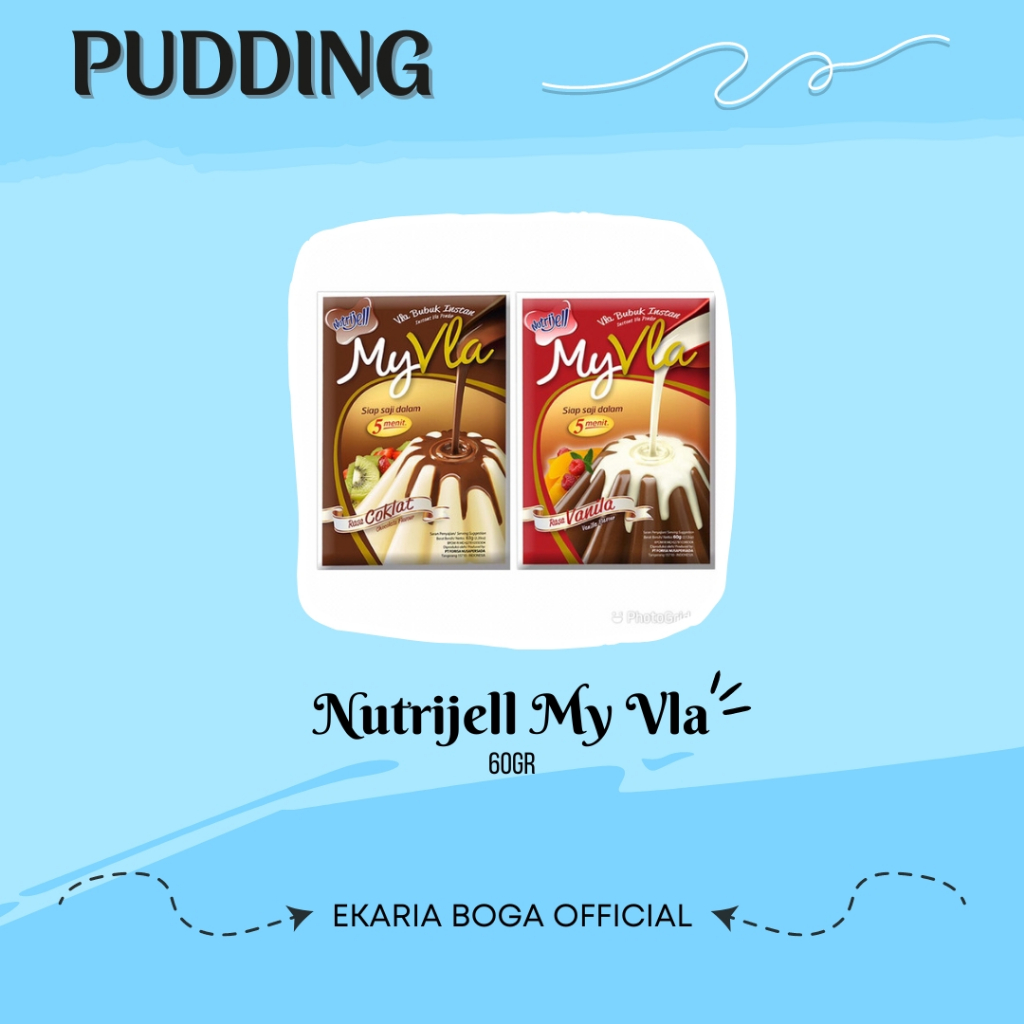 

JELLY | PUDDING | VLA BUBUK INSTAN | MY VLA BUBUK INSTAN | MY VLA | NUTRIJELL MY VLA