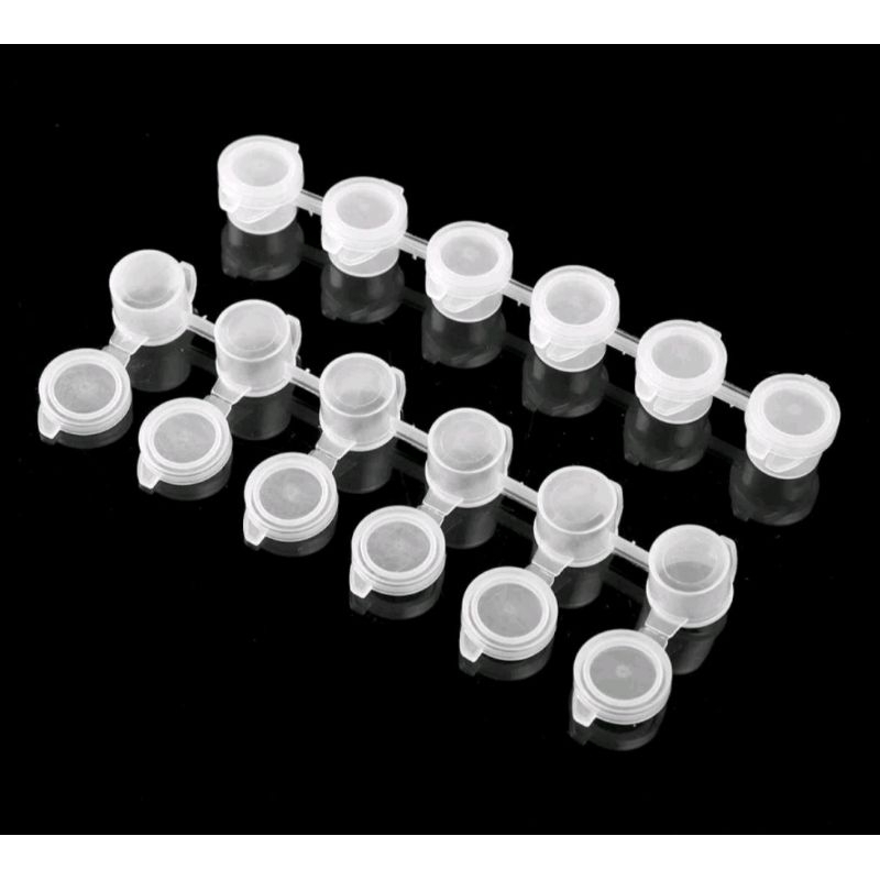 Tempat Cat / Pot Cat / Tube Plastik / Empty Plastic 3ml 5ml