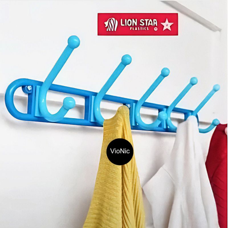 Kapstok Gantungan Baju Lion Star Hanger Plastik