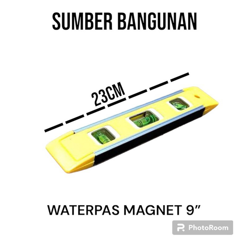 WATERPAS MAGNET 9” / WATERPAS MINI 9” / WATERPAS 9” TORPEDO