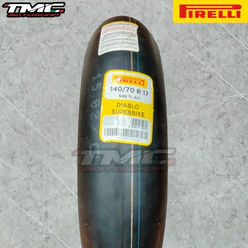 Ban Pirelli Diablo Superbike 140/70-17 slick balap Ninja CBR250 R25