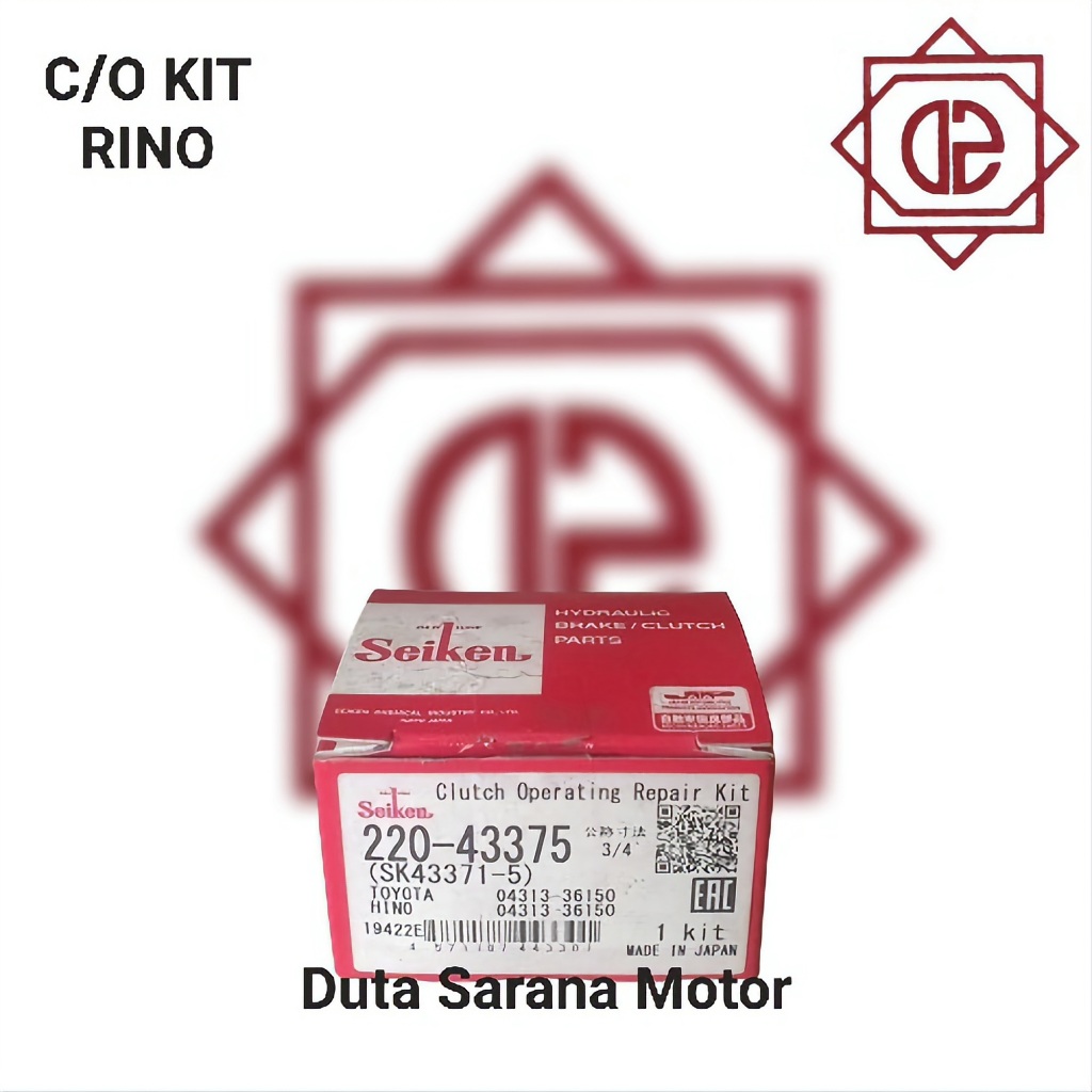 CO Kit Master Kopling Bawah Rino 14B Seiken Japan SK 43371-5 04313-36150