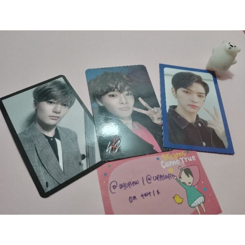 [ OFFICIAL ] PHOTOCARD PC JEONGIN I.N AYEN LEE KNOW STRAY KIDS MIROH YELLOW WOOD LEVANTER
