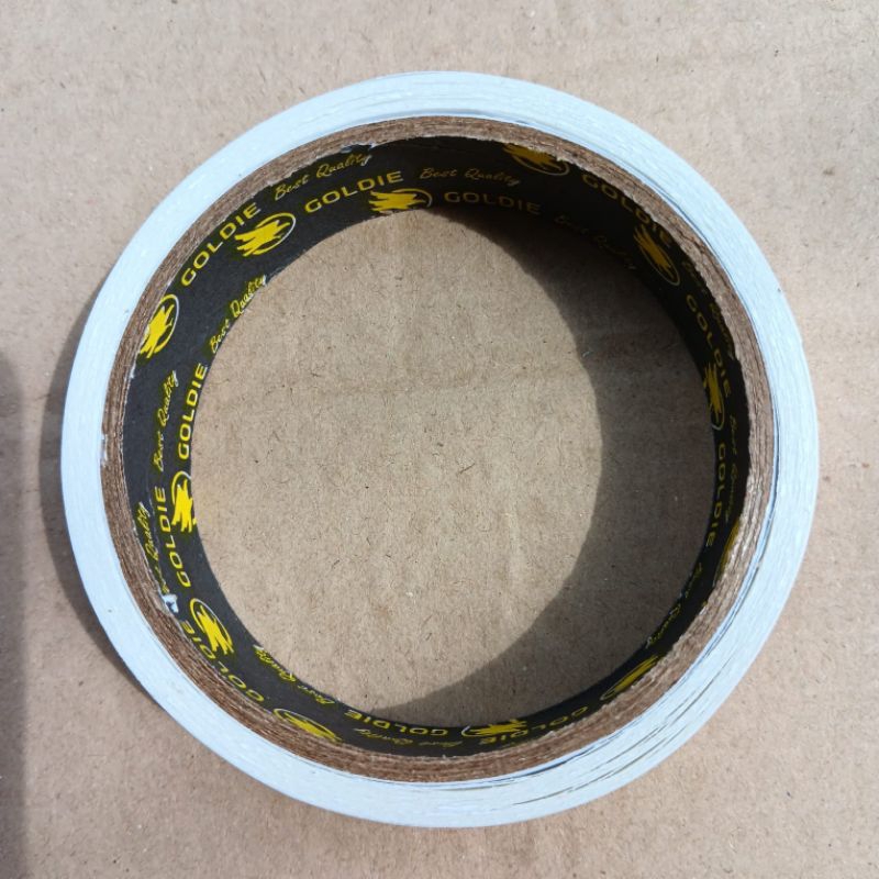 

Dobel tip double dobble tape ukuran lebar ½ dan 1 inch