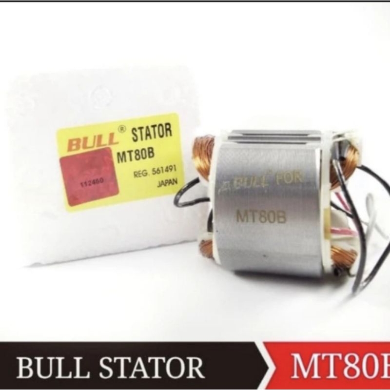 STATOR BANTALAN MESIN BOR 13MM MAKTEC MT80B