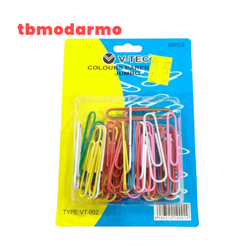 

TBMO V-TEC PAPER CLIP VINYL VT-002 JUMBO WARNA