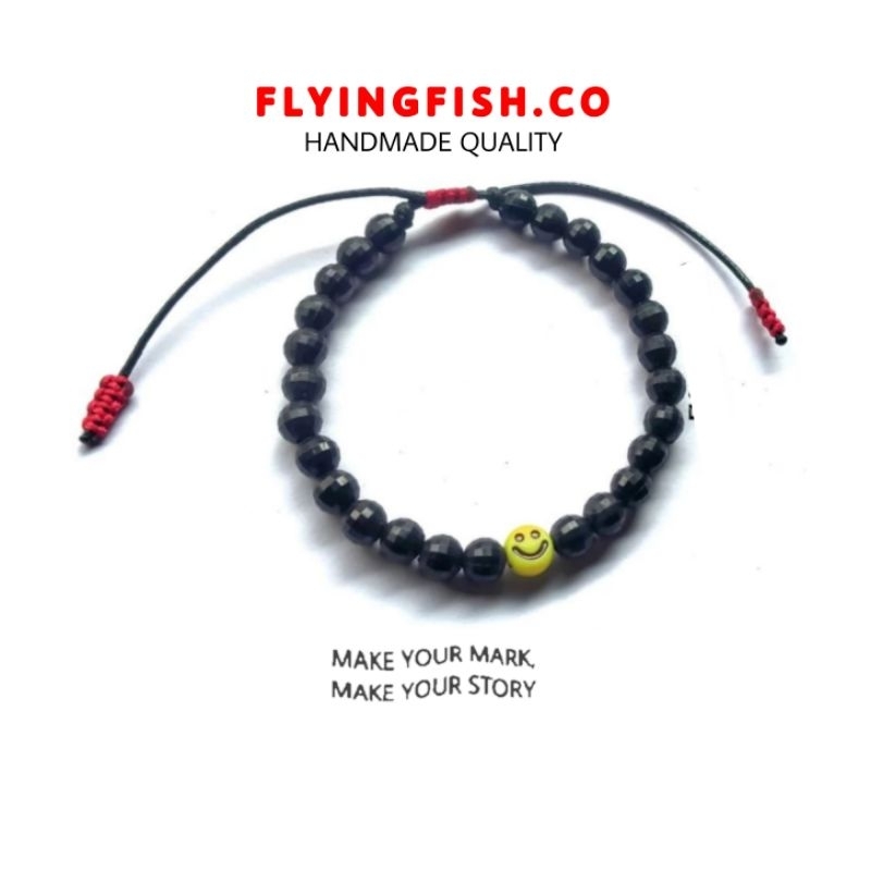 GELANG TASBIH SMILE - GELANG SIMPLE - GELANG COUPLE - FLYINGFISH.CO