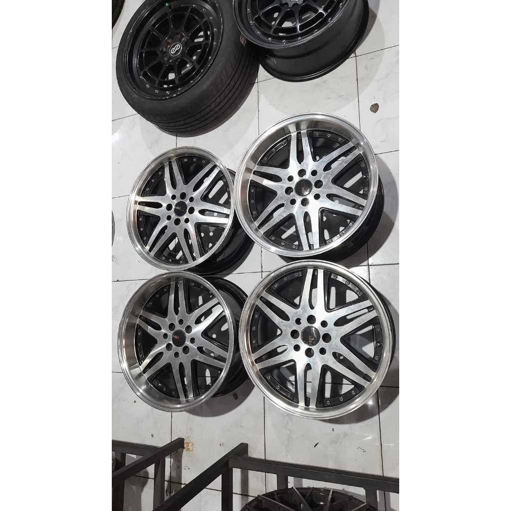 VELG MOBIL BEKAS CELONG HSR OKAYAMA RING17 X7,5/8,5 PCD8X100/114,3 ET42-38