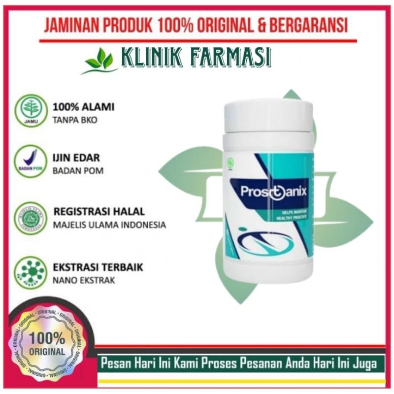 Prostanix 100% Asli Obat Herbal Kanker Prostat Turun Berok - Prostanix Original Meningkatkan Stamina