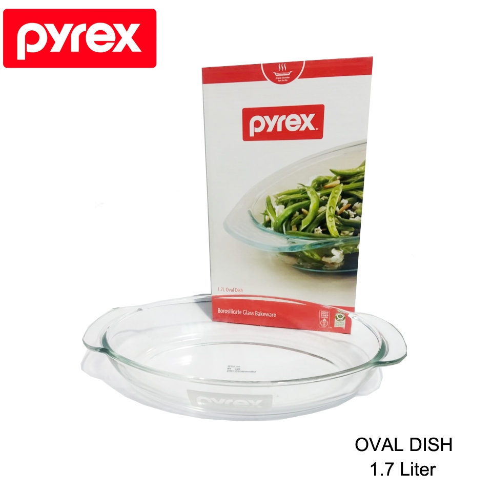 Pyrex 1.7L Oval Dish Loyang Glass