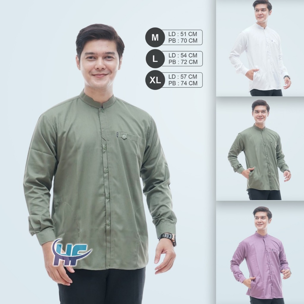 Ready baju koko model kemko terbaru koko hafiz koko santri koko hadroh masa kini