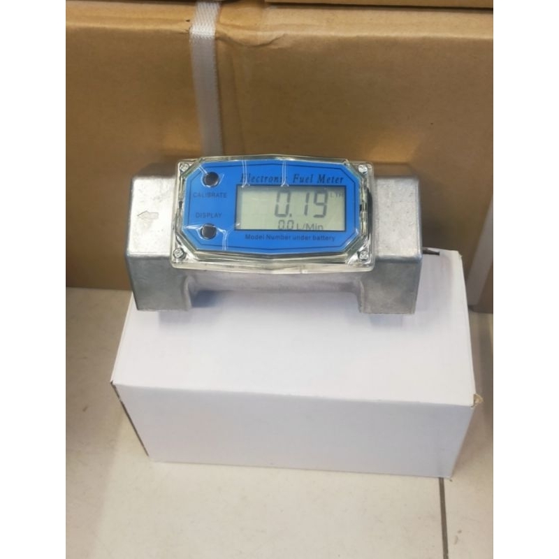 Turbine Water Flow Meter Digital 1"inch
