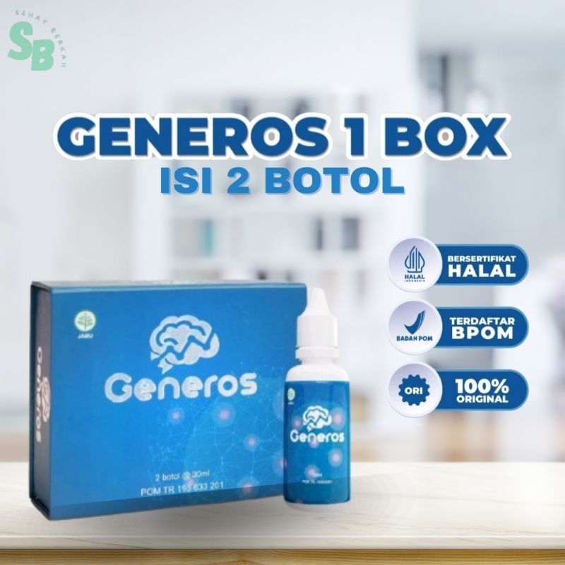 GENEROS - Vitamin Herbal Nutrisi Otak Anak