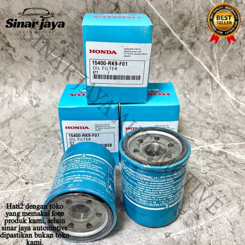 FILTER OLI / OLI FILTER MOBIL HONDA JAZZ BRIO CITY HRV BRV MOBILIO ACCORD FREED 1PC