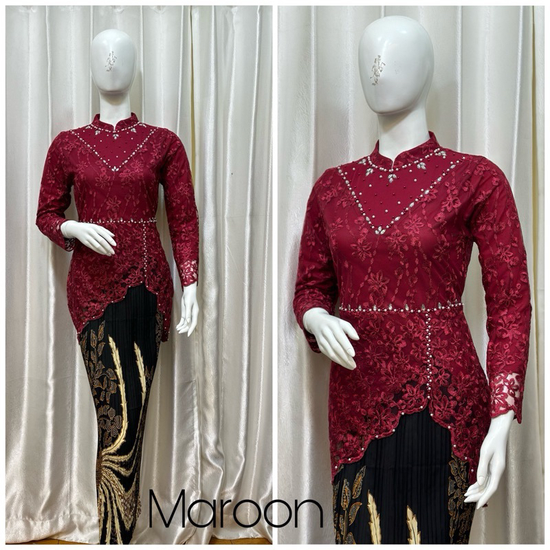kebaya kutubaru payet maudi terbaru / kebaya kutubaru / kutubaru maudi/ kebaya murah