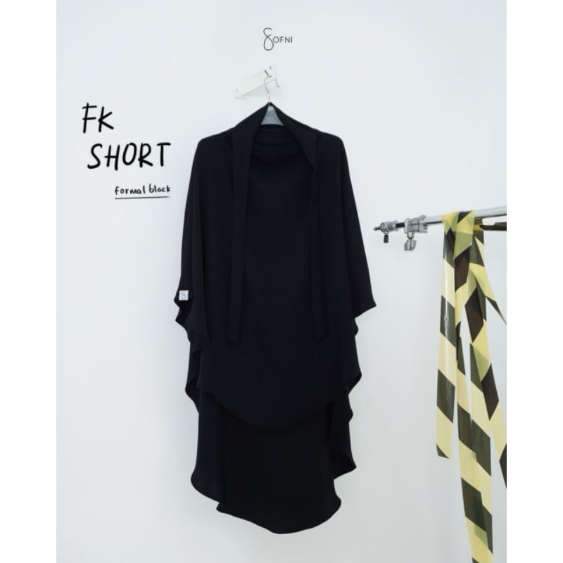 FK lancip tali formal black short by SOFNI