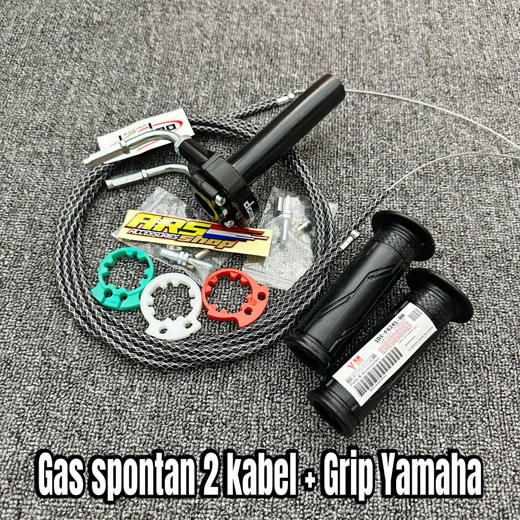 PROMO Gas spontan domino 2 kabel serat karbon Gas spontan domino + L gas cnc + 2kabel gas serat carb