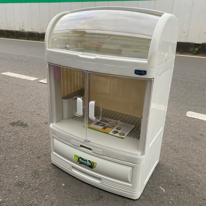 ROVEGA - Lemari Rak Piring Rovega Pladys Terbaru / Rak Piring / Rak Piring Dapur