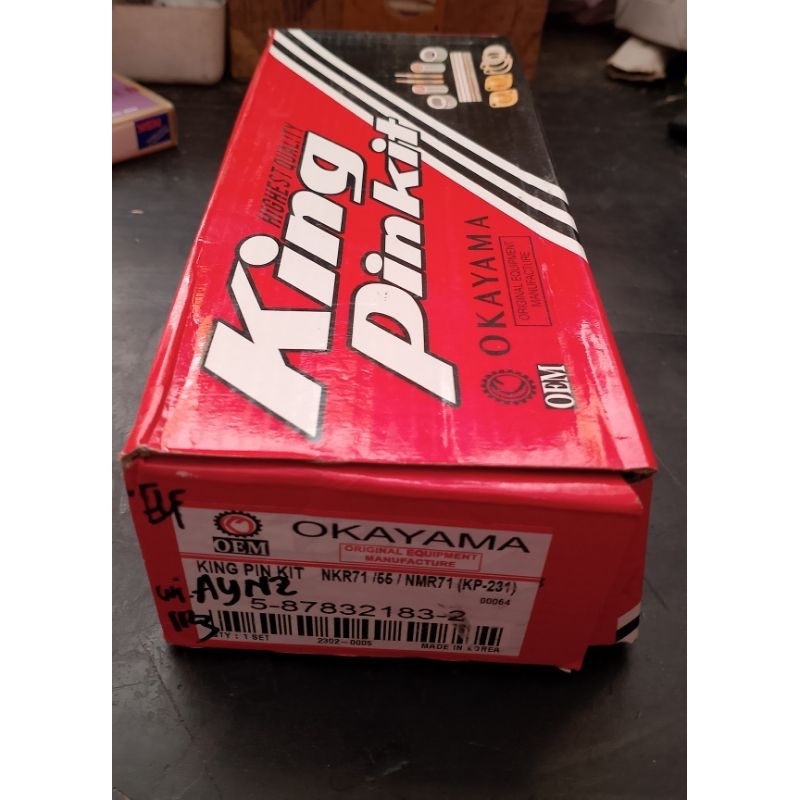 KING PIN KIT BUSI PEN ISUZU NKR66 NKR71 NMR71 NKR55 OKAYAMA