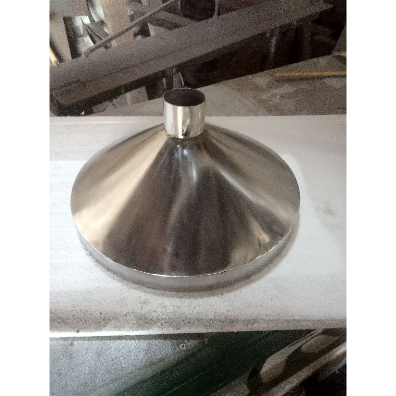 Corong hopper mesin sangrai kopi