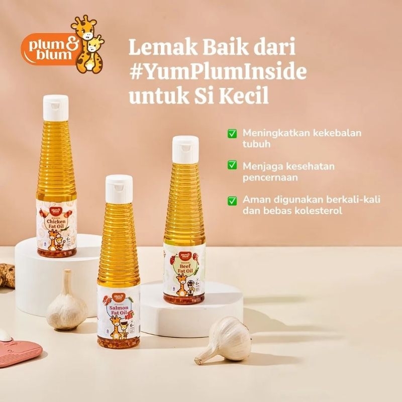 

Plum and Blum Fat Oil Minyak Bumbu Masak Bayi MPASI 140ml