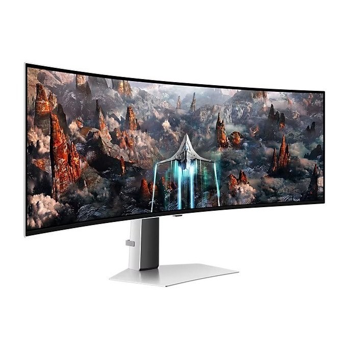Samsung Odyssey OLED G9 49" Dual QHD 240Hz Curved Gaming Monitor G93SC