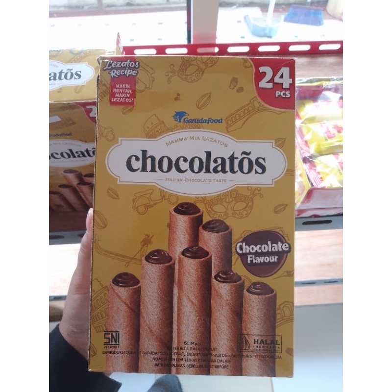 

Chocolatos Roll isi 24pcs