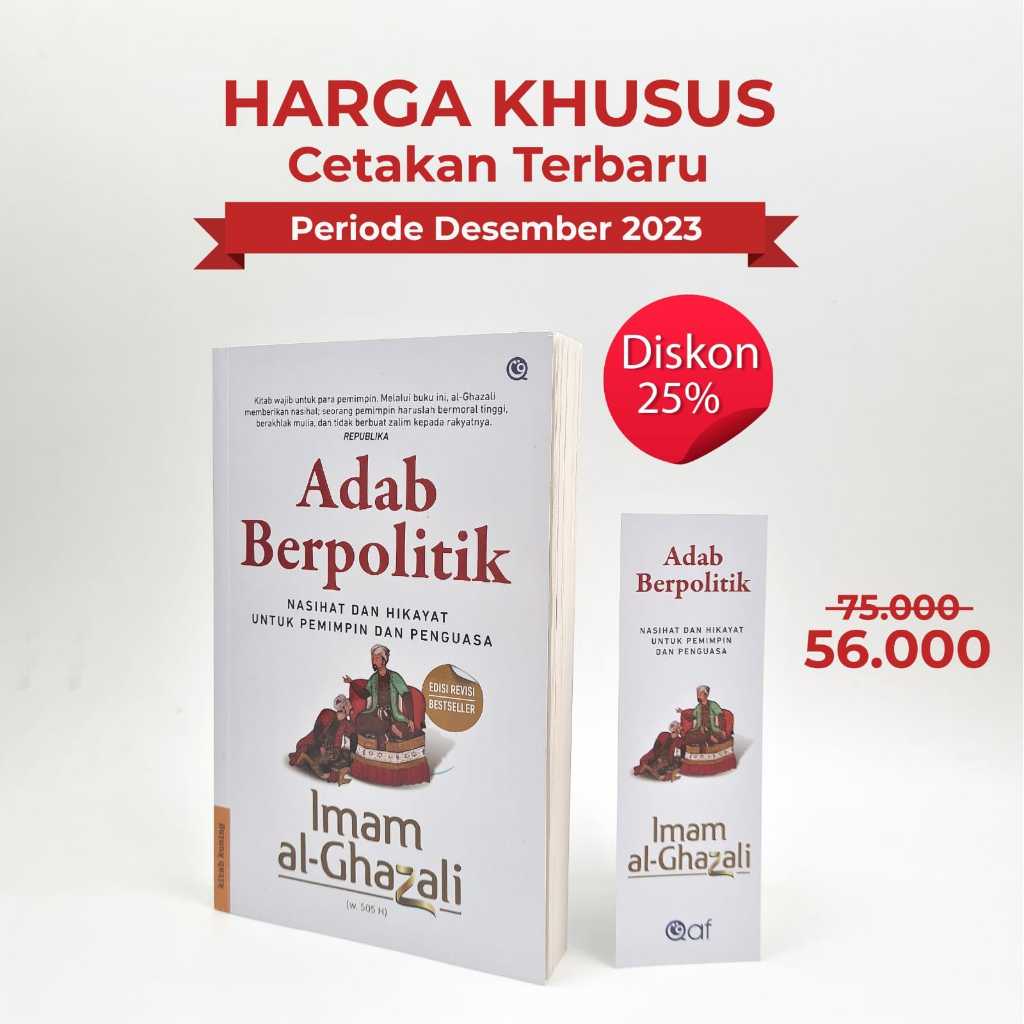 Buku Adab Berpolitik Karya Imam Ghazali - Qafmedia