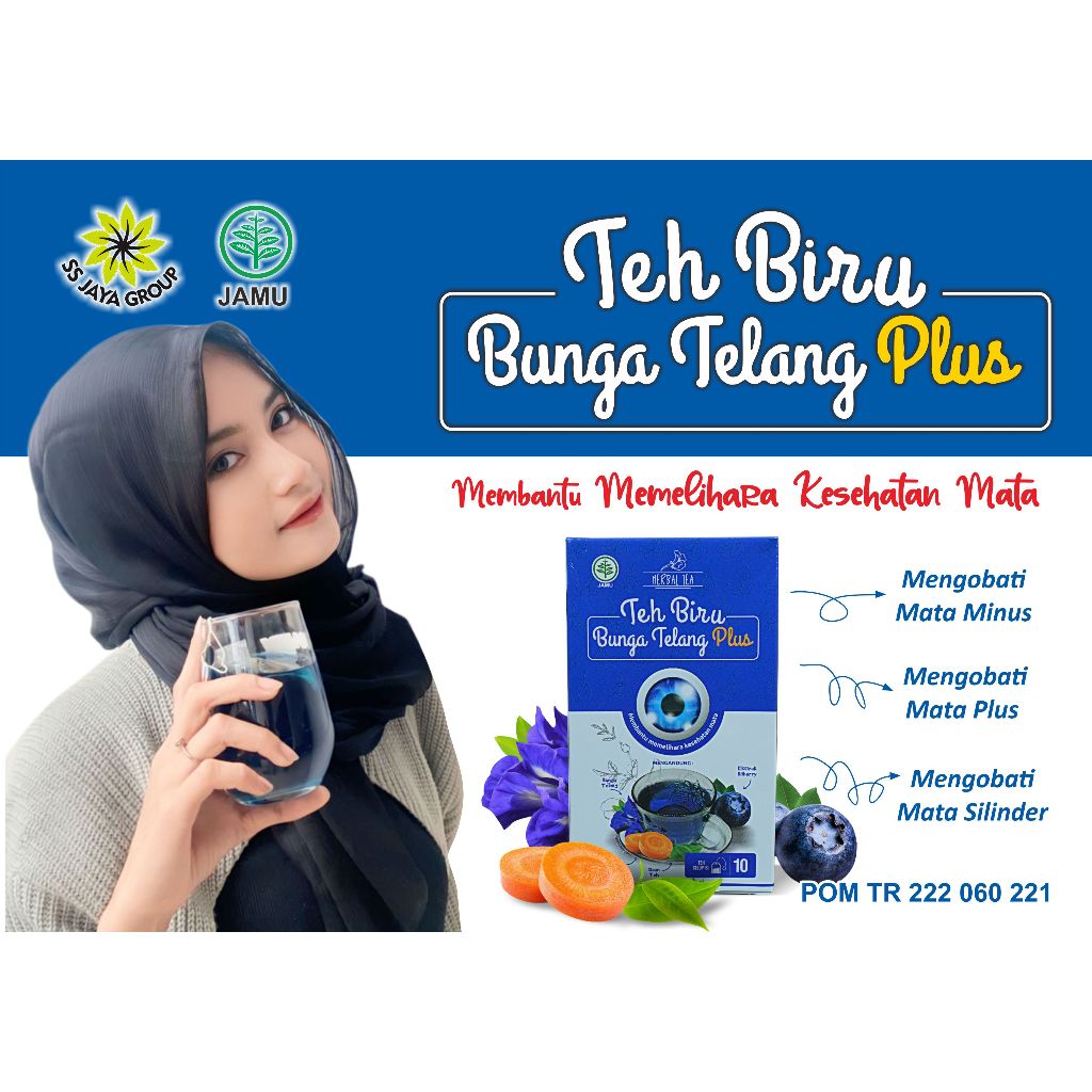 

TEH BIRU BUNGA TELANG | obat mata paling ampuh