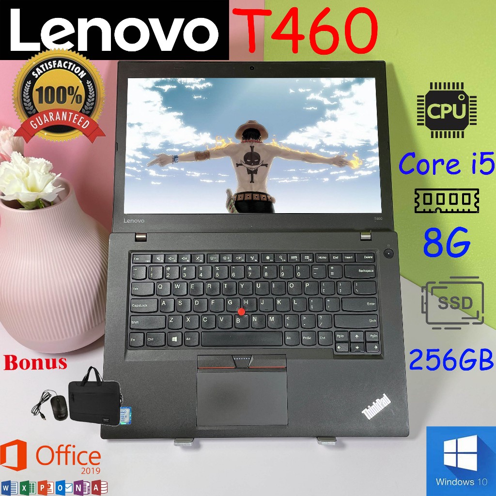 LENOVO THINKPAD T450 T460 SECOND I5/I7 GEN6 RAM 4GB /8GB  HDD 500GB / LAYAR 14INCH LEPTOP BEKAS MURAH IPS US Keybroad backlight