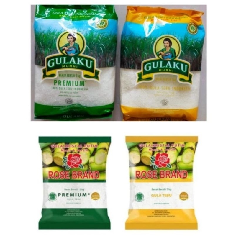 

Random Gula putih kemasan, gulaku gula rosebrand, KTM