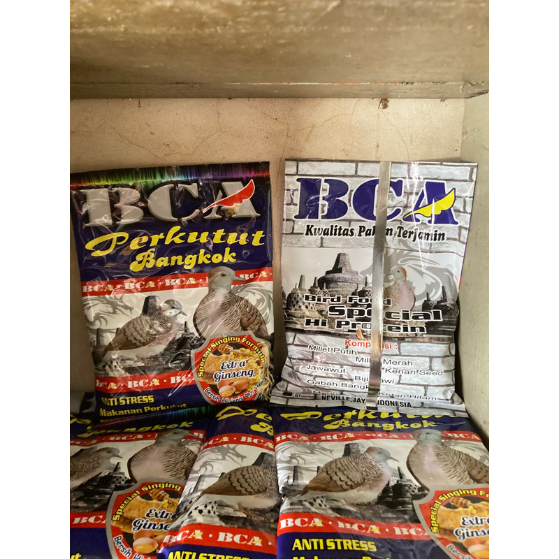 makanan perkutut BCA PERKUTUT / makan burung perkutut bangkok / lokal