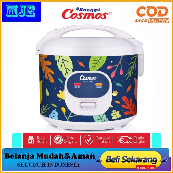 Magic Com / Rice Cooker Cosmos CRJ 3306/ CRJ3306 / CRJ-3306 / CRJ3305 / CRJ-3305 100% ORI MANTAP