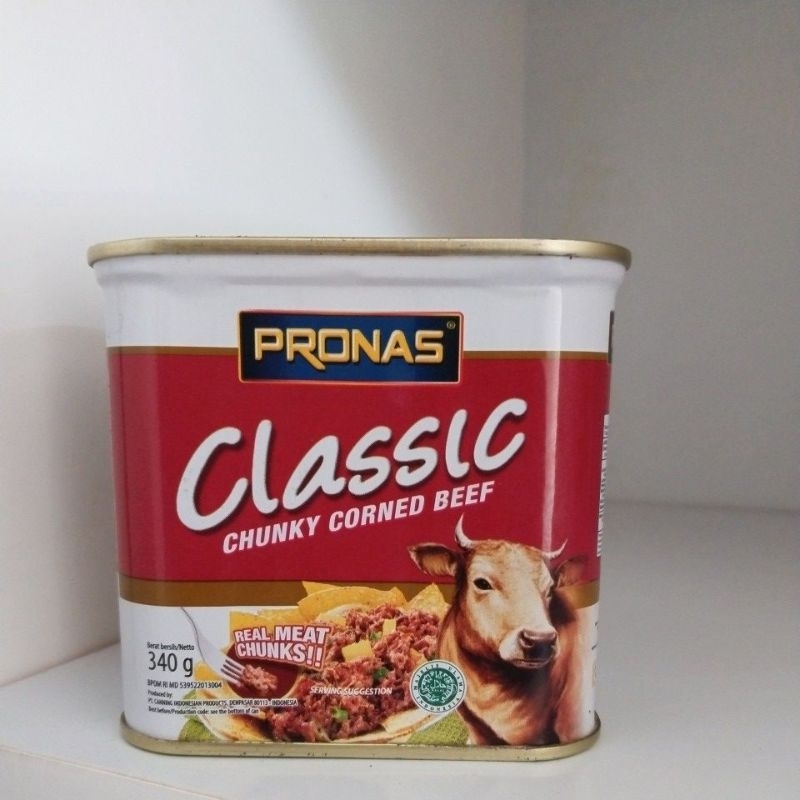 

Pronas classic corned beef chunky 340g 01.26